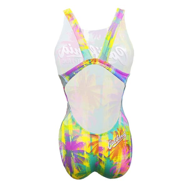 Turbo Badedragt Cali Palms Flerfarvet 3XL Kvinde