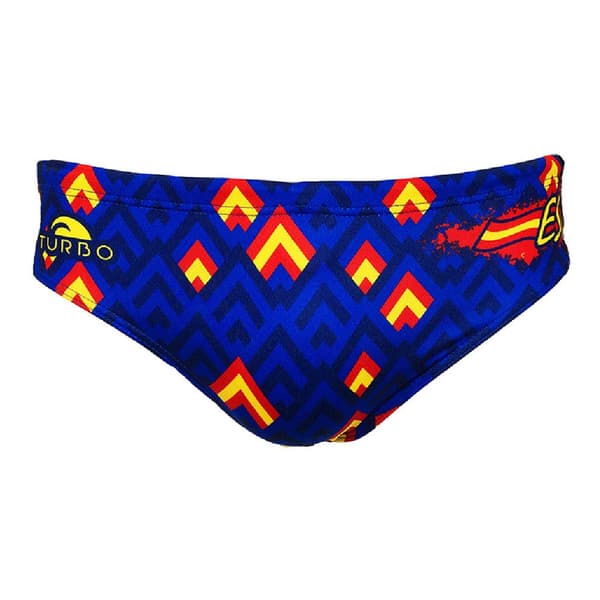 Turbo Svømning Kort Spain Oficial 2018 Blå M Mand