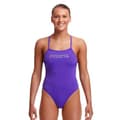 Miniatyrbild 1 av 6: Funkita Tight Baddräkt Tie Me Lila AUS 14 Kvinna