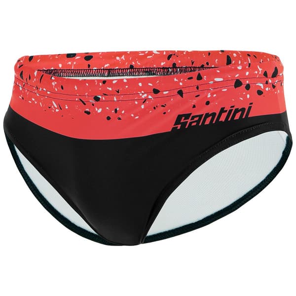 Santini Svømning Kort Sleek Pietra Sort,Rosa S Mand
