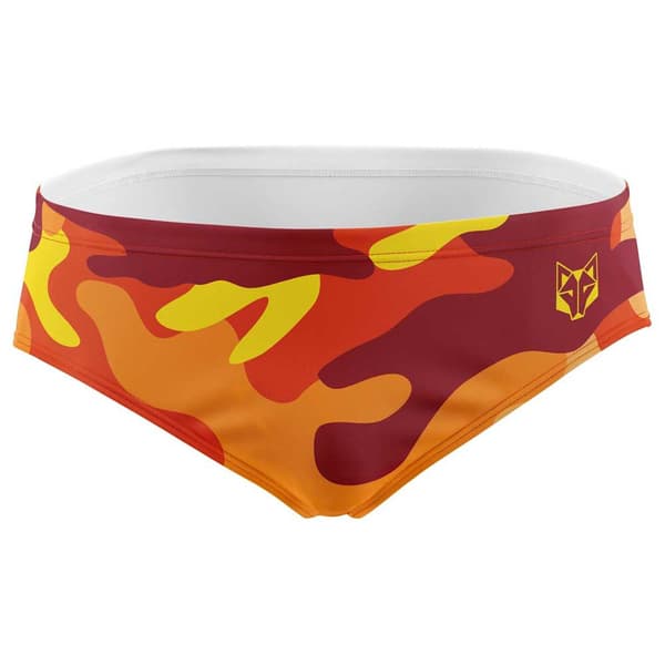 Otso Svømning Kort Slips Rød,Orange XL Mand