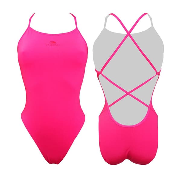 Turbo Uimapuku Patron Sirene Pinkki 4XL Nainen