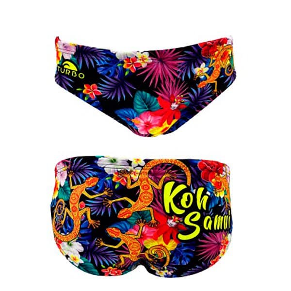 Turbo Svømning Kort Koh Samui Flerfarvet 5XL Mand