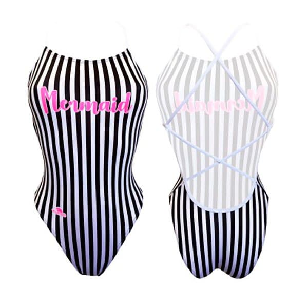 Turbo Uimapuku Sirene Pink Mermaid Sininen 4XL Nainen