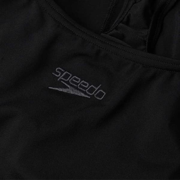 Speedo Badedragt Eco Endurance+ Kickback Sort UK 30 Kvinde