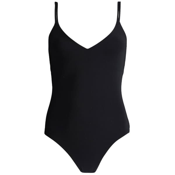 Barts Badedragt Solid V Neck Sort S Kvinde
