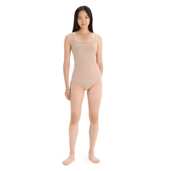 Icebreaker Bikini Underdel Siren Hipkini Beige M Kvinna
