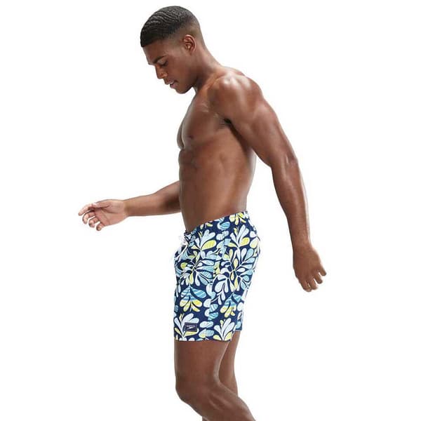 Speedo Badbyxor Printed Leisure 16´´ Blå S Man