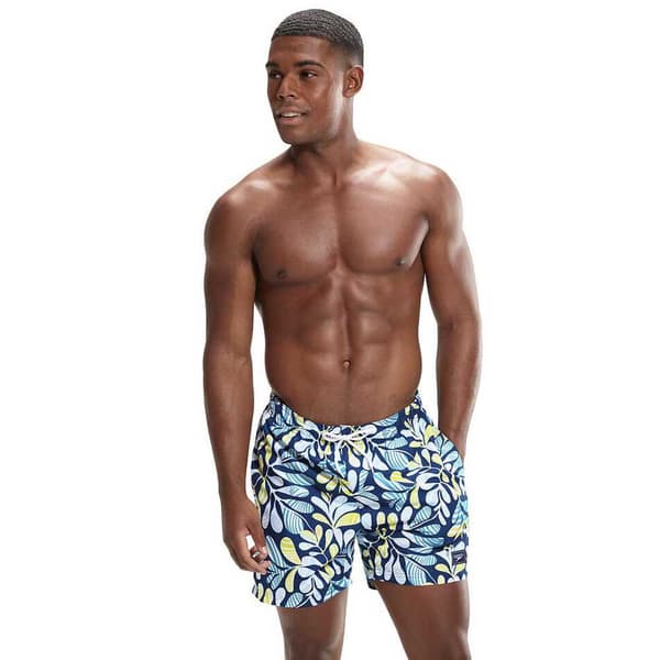 Speedo Badbyxor Printed Leisure 16´´ Blå S Man