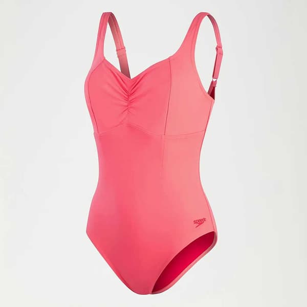 Speedo Mastectomy Pocketing Badedragt Shaping Aquanite Rosa UK 38 Kvinde