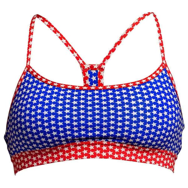 Funkita Bikinitop Swim Crop Flerfarvet AUS 8 Kvinde
