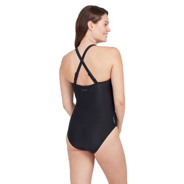 Zoggs Badedragt Multiway 1 Piece Ecolast Blå 44 Kvinde
