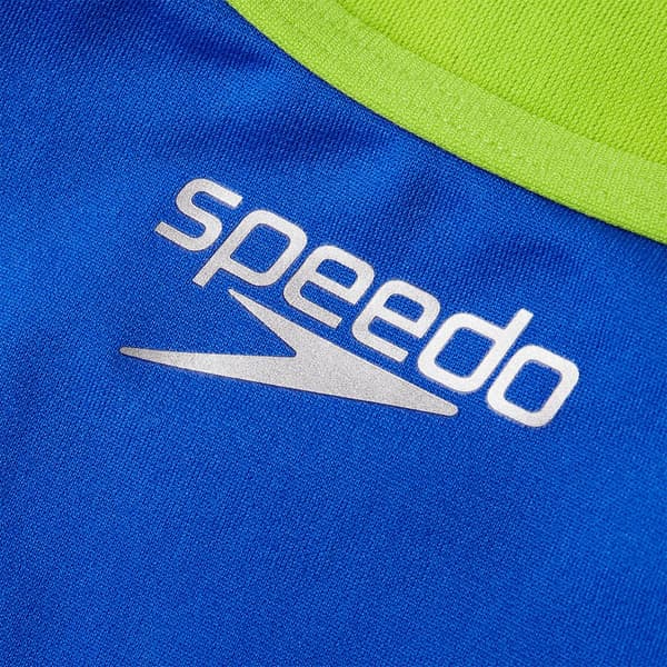 Speedo Badedragt Comic Chaos V-back Endurance+ Blå 11-12 Years Pige