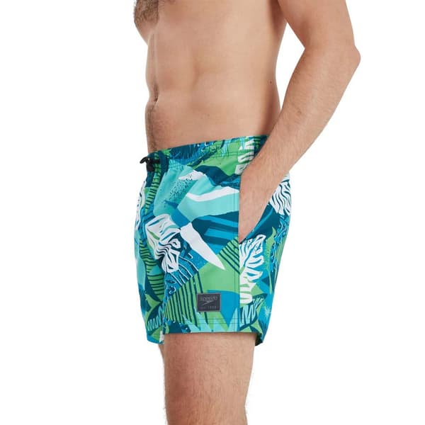 Speedo Badbyxor Printed Leisure 14´´ Blå S Man