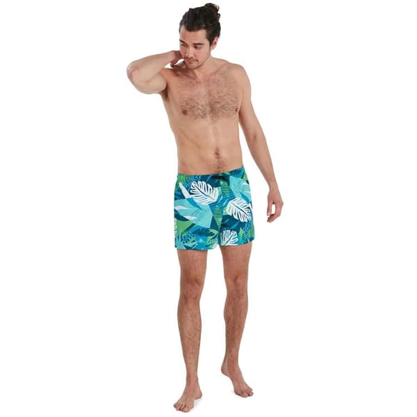 Speedo Badbyxor Printed Leisure 14´´ Blå S Man