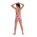 Miniatyrbillede 2 af 9: Speedo Badedragt Punk Floral Lane Line Back Allover Endurance Rosa 13-14 Years Pige