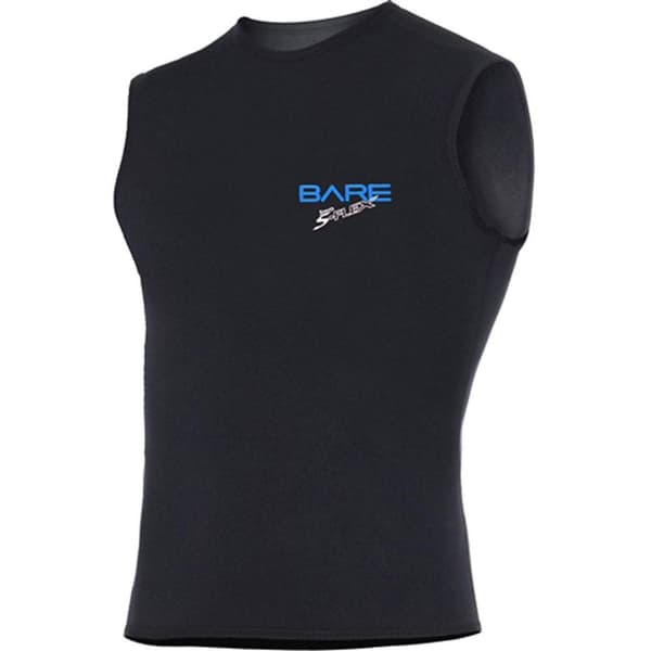 Bare Vest S Flex Black 3 Mm Sort S