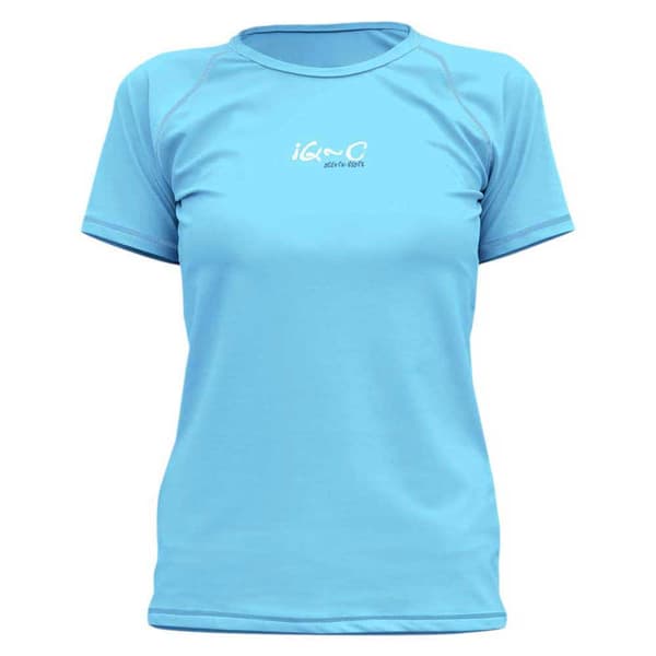 Iq-uv Kortærmet T-shirt Kvinde Uv 300 Loose Fit Grøn S