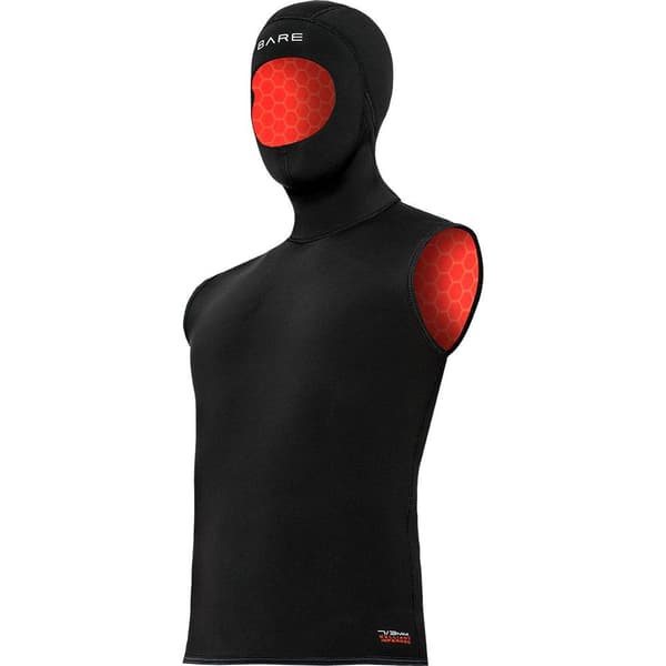 Bare Hupullinen Liivi Ultrawarmth 5/3 Mm Mm Musta XL