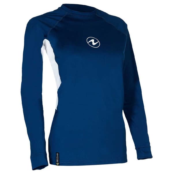 Aqualung Långärmad Kvinna Rashguard Lf Blå XS