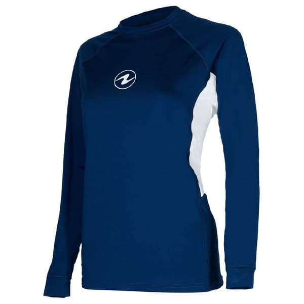 Aqualung Långärmad Kvinna Rashguard Lf Blå XS