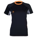 Miniatyrbillede 1 af 4: Aqualung Kortærmet Kvinde Rashguard Lf Sort XS