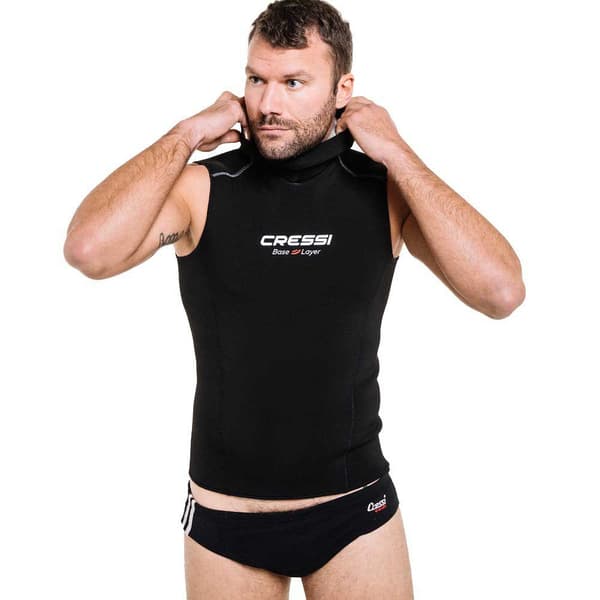 Cressi Väst Logo 5 Mm Svart 3XL