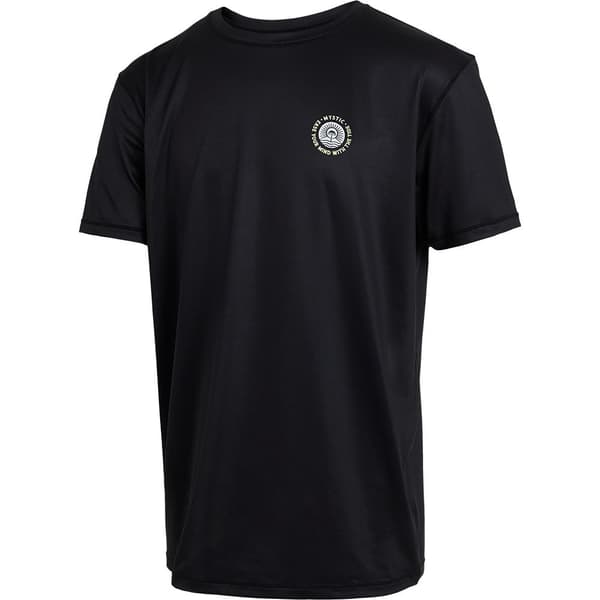 Mystic Uv Kortärmad T-shirt Ease Rashvest Loosefit Svart S
