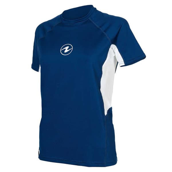 Aqualung Kortärmad Kvinna Rashguard Lf Blå XL