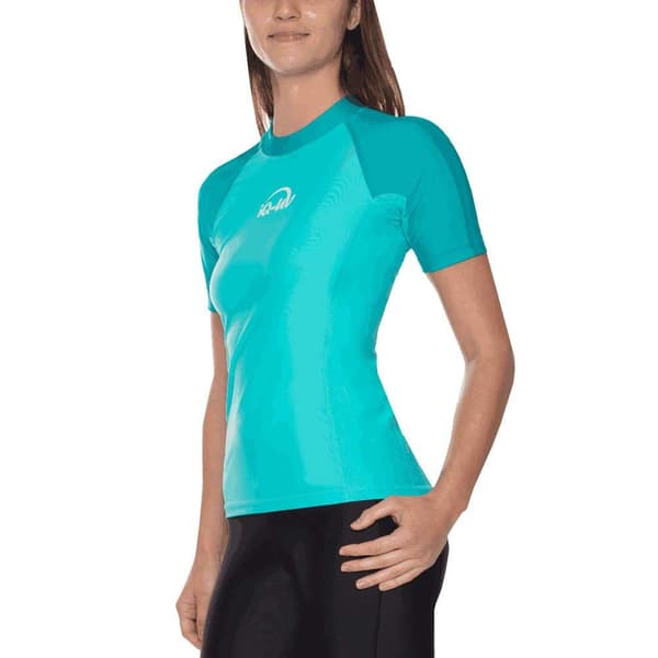 Iq-uv Kortærmet T-shirt Kvinde Uv 300 Slim Fit Blå S