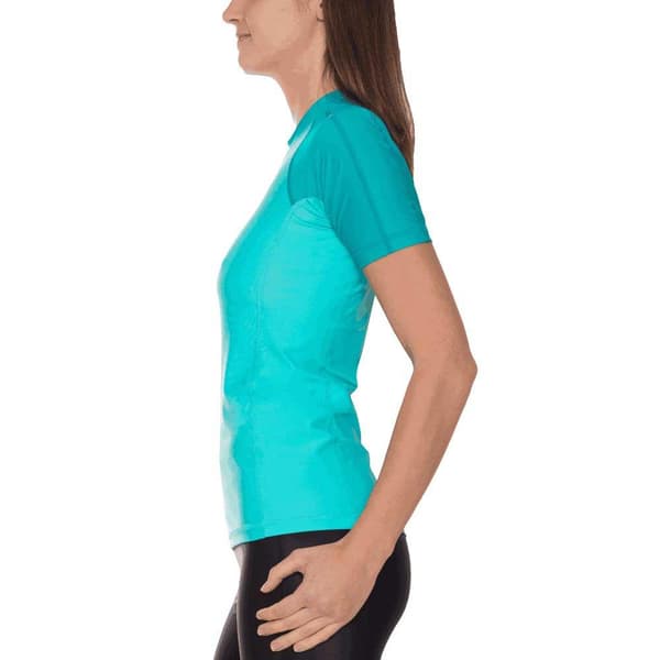 Iq-uv Kortærmet T-shirt Kvinde Uv 300 Slim Fit Blå S