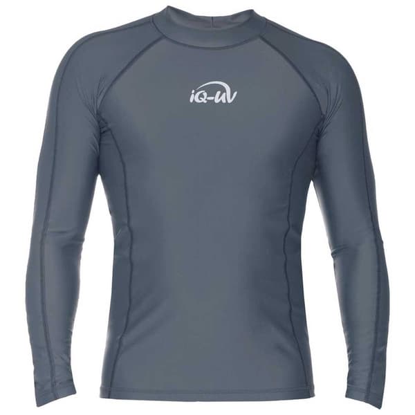 Iq-uv Langærmet T-shirt Uv 300 Slim Fit Grå XS