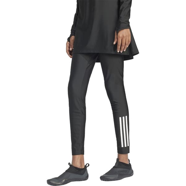 Adidas Stripes Svømmetights 3 Sort 38 Kvinde