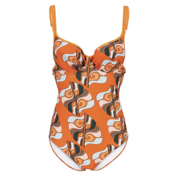 Fashy Baddräkt 21747 Orange 42 / B Kvinna