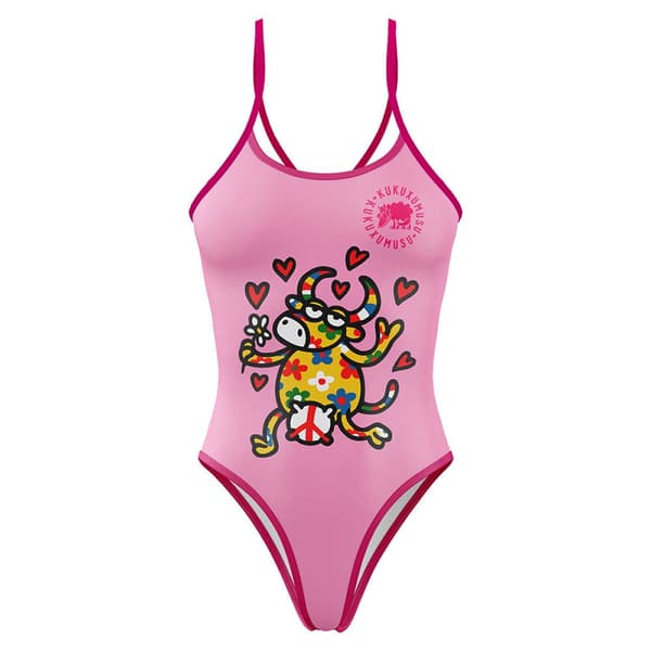 Otso Badedragt Kukuxumusu Love Rosa XS Kvinde