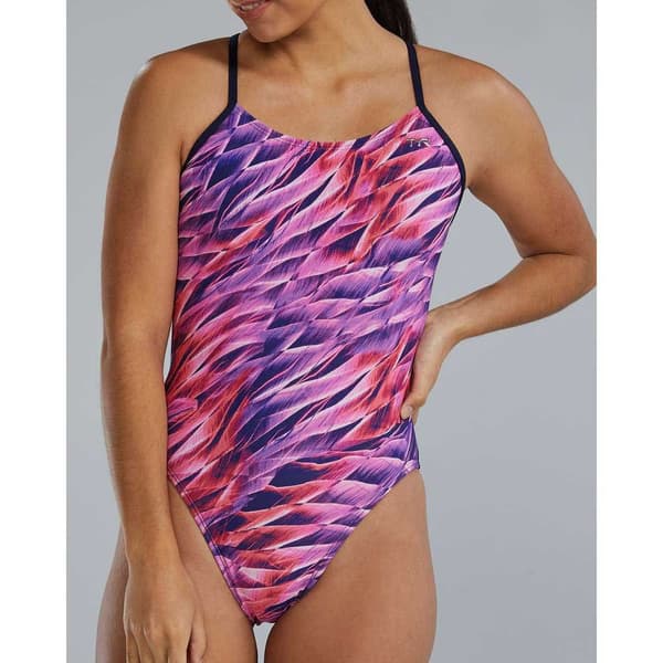 Tyr Badedragt Durafast Elite Cutoutfit Falcon Rosa 28 Kvinde
