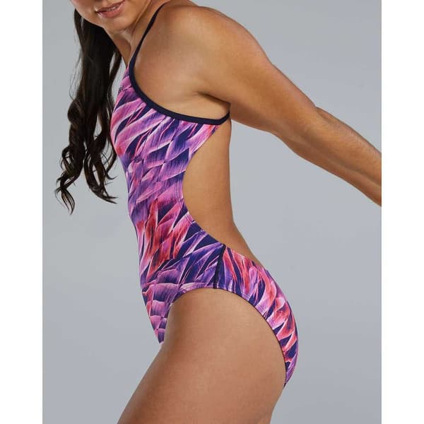 Tyr Badedragt Durafast Elite Cutoutfit Falcon Rosa 28 Kvinde