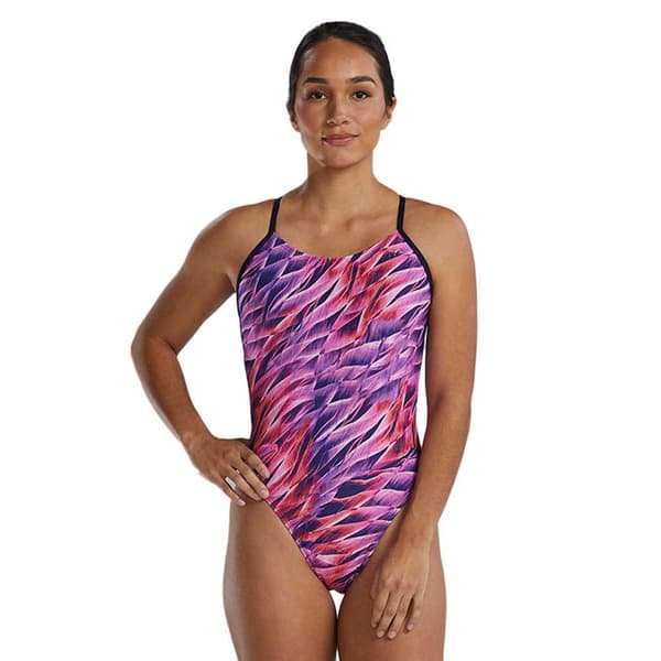 Tyr Badedragt Durafast Elite Cutoutfit Falcon Rosa 28 Kvinde