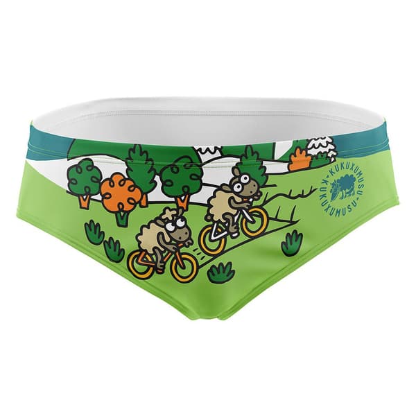 Otso Simning Kalsonger Kukuxumusu Bike Grönt S Man