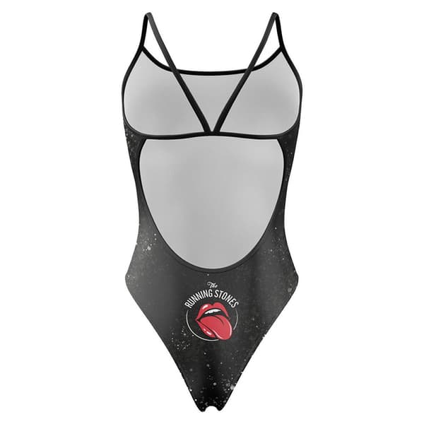 Otso Badedragt Running Stones Sort L Kvinde