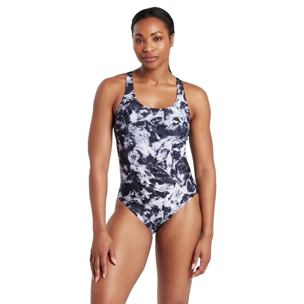 Zoggs Bikini Marble Powerback Flerfarvet 36 Kvinde