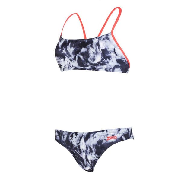 Zoggs Bikini Marble Tri Back 2 Piece Flerfarvet 34 Kvinde