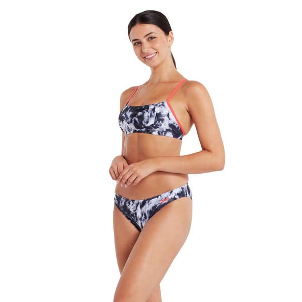 Zoggs Bikini Marble Tri Back 2 Piece Flerfarvet 34 Kvinde