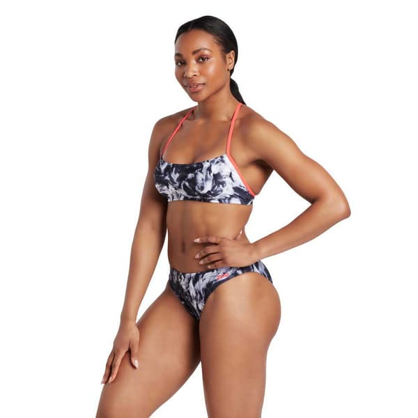 Zoggs Bikini Marble Tri Back 2 Piece Flerfarvet 34 Kvinde