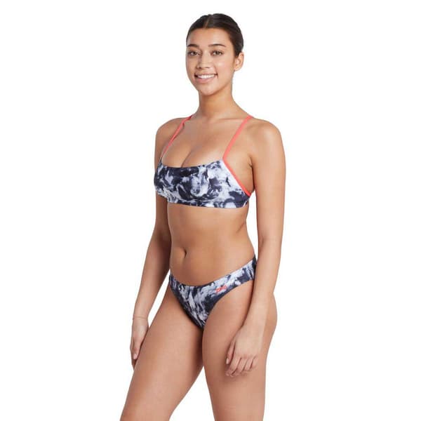Zoggs Bikini Marble Tri Back 2 Piece Flerfarvet 34 Kvinde
