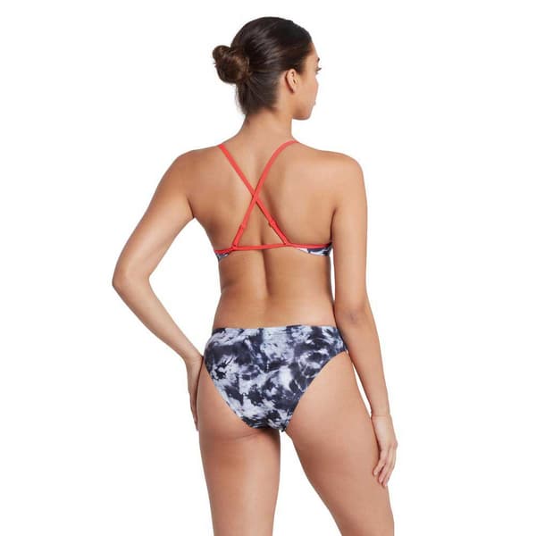 Zoggs Bikini Marble Tri Back 2 Piece Flerfarvet 34 Kvinde