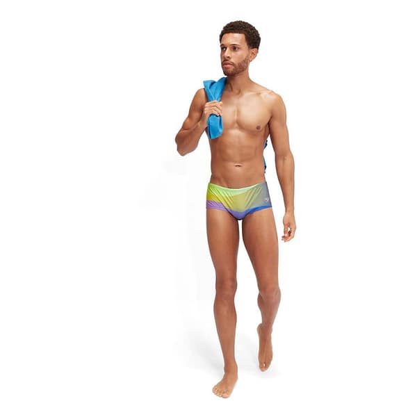 Speedo Svømning Kort Allover Digital 14 Cm Flerfarvet UK 34 Mand