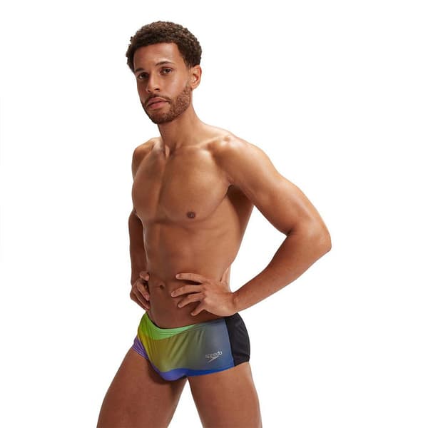 Speedo Svømning Kort Allover Digital 14 Cm Flerfarvet UK 34 Mand