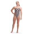 Pikkukuva 6 / 6: Speedo Uimapuku Allover Digital Tie-back Valkoinen,Musta 32 Nainen