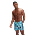 Miniatyrbillede 1 af 9: Speedo Svømmeshorts Digital Printed Leisure 16´´ Blå S Mand